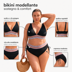 Costume da bagno modellante Avorley™ – Vita alta, sostegno e comfort